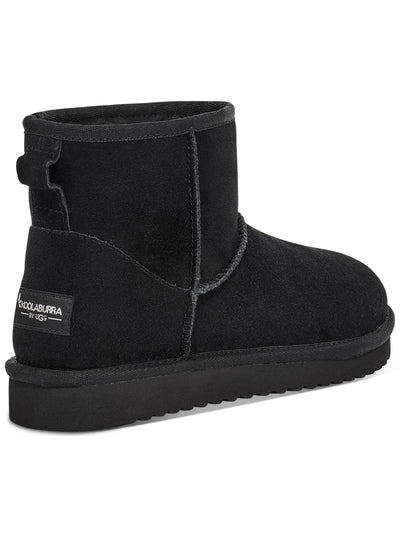 KOOLABURRA BY UGG Womens Black Pull-Tab At Heel Padded Koola Mini Ii Round Toe Leather Booties 8
