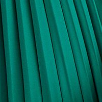 CALVIN KLEIN Womens Green Embellished Zippered Pleated Halter Mock Neck Chiffon Sleeveless Maxi Formal Gown Dress