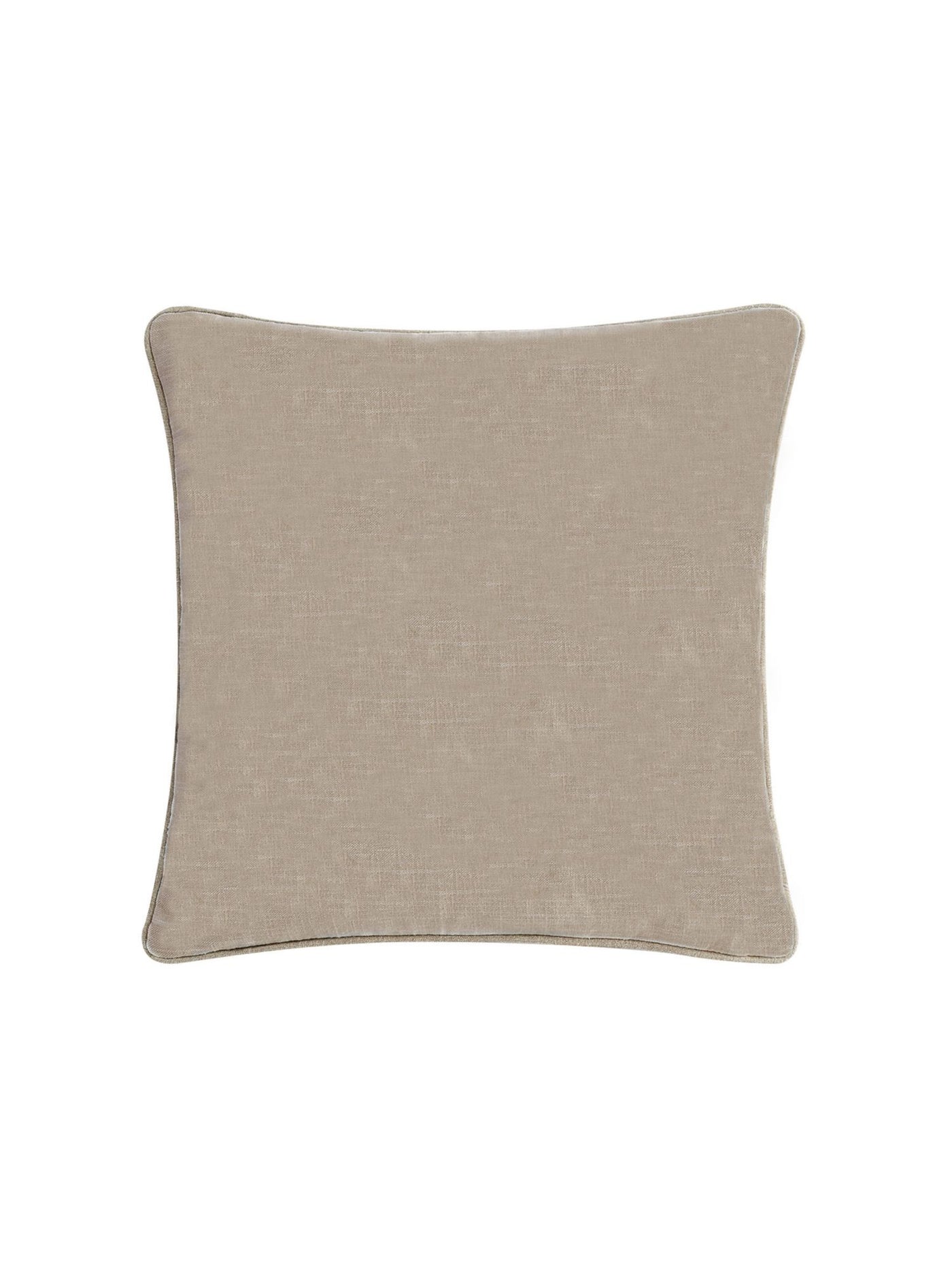 LACOURTE Beige Patterned 20 x 20 in Decorative Pillow