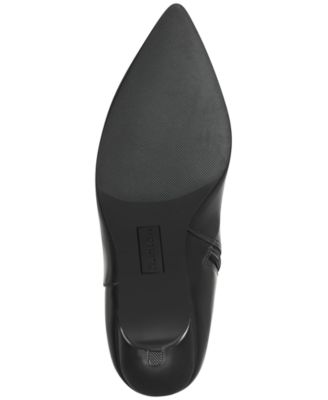 CHARTER CLUB Womens Black Cushioned Cruelaa Pointed Toe Stiletto Zip-Up Dress Heeled Boots M