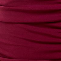 CITY STUDIO Womens Ruched Sleeveless V Neck Short Party Body Con Dress