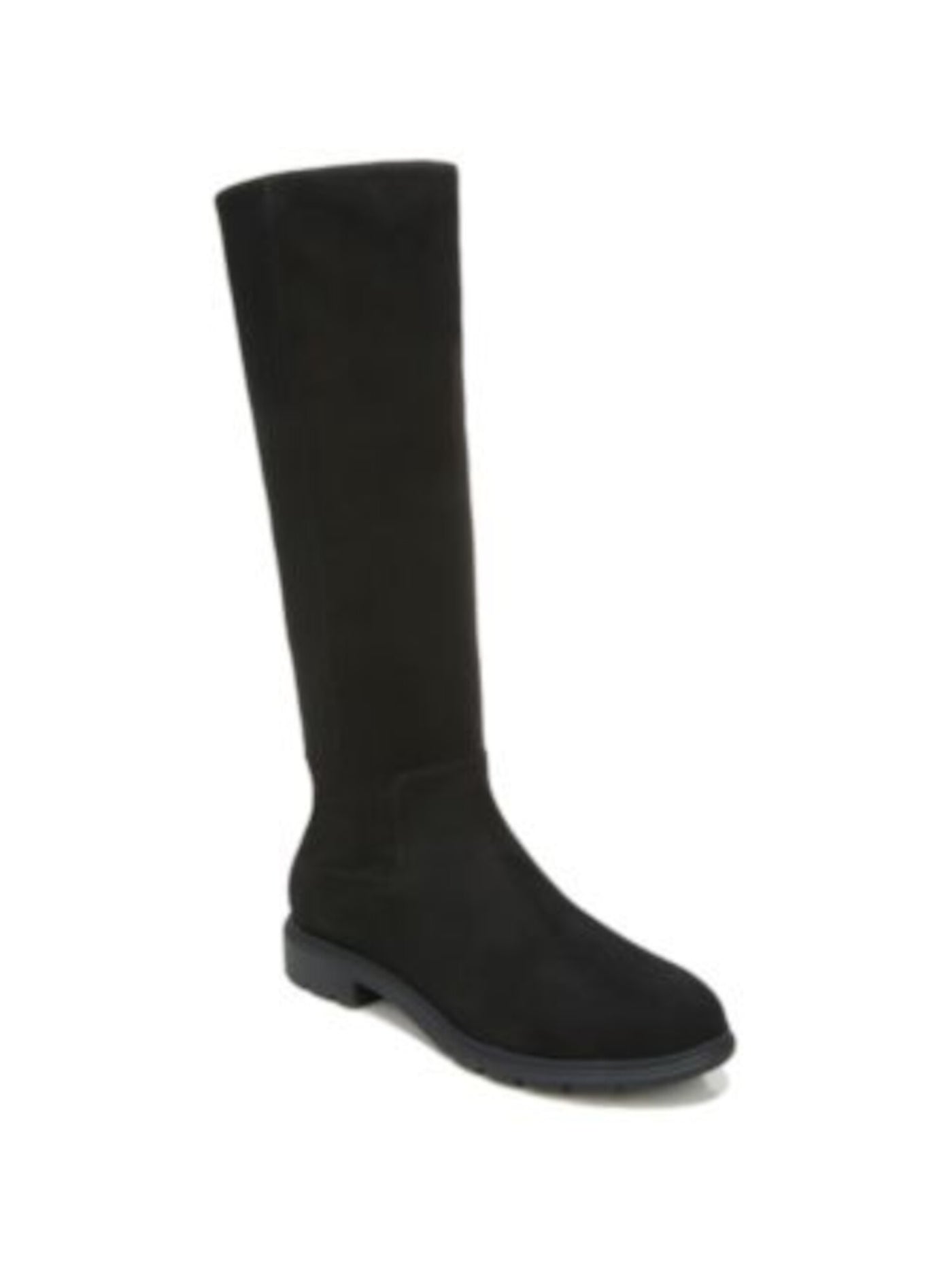 DR SCHOLLS Womens Black Goring Cushioned New Start Round Toe Block Heel Zip-Up Riding Boot 9.5 M WC