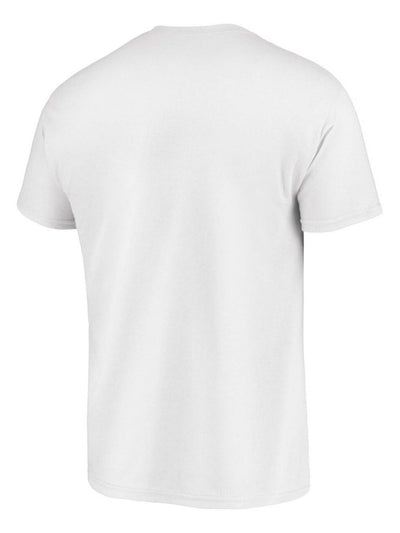 HYBRID APPAREL Mens College White Graphic Short Sleeve T-Shirt XL