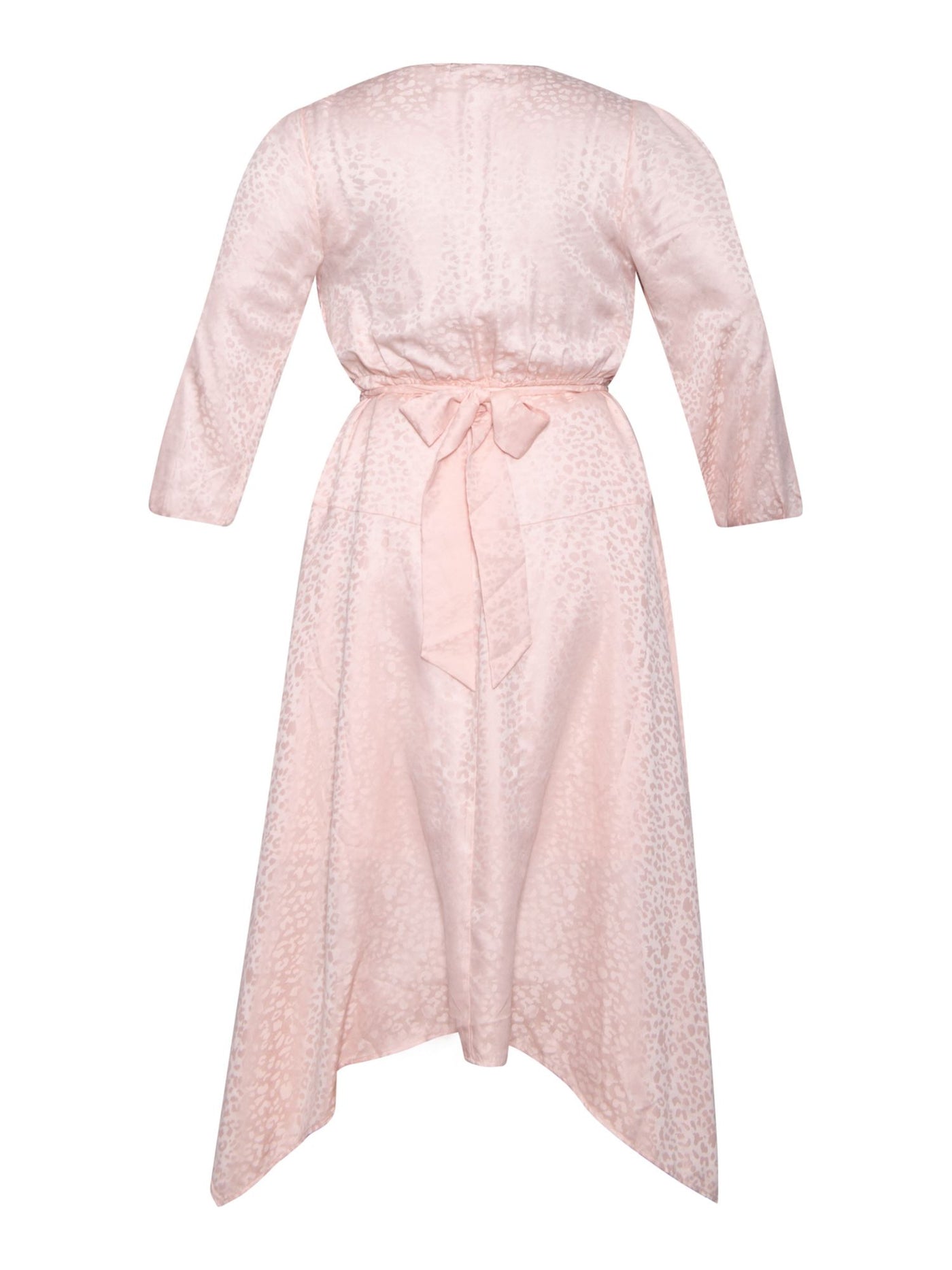Rachel Rachel Roy Womens Plus Jacquard Printed Midi Dress Pink 22w Rachel Rachel Roy Womens Plus Jacquard Printed Midi Dress Pink 22w