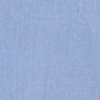 MICHAEL KORS Womens Light Blue Cold Shoulder Keyhole Back Logo Plate Short Sleeve Round Neck Top