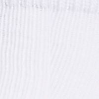 FRAYED JEANS Womens White Distressed Frayed Sheer Ribbed Long Sleeve Crew Neck Sweater