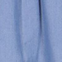 MICHAEL MICHAEL KORS Womens Blue Smocked Ruffled Tiered Hem Flutter Sleeve Surplice Neckline Above The Knee Faux Wrap Dress