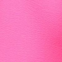 MICHAEL KORS Womens Pink Cold Shoulder Ruffled Elastic Waist Tie Long Sleeve Round Neck Top