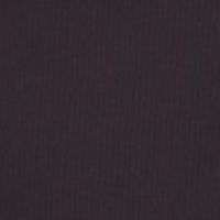 MICHAEL MICHAEL KORS Womens Black Ribbed Cut Out O-ring Logo Plate Hardware Long Sleeve V Neck Top