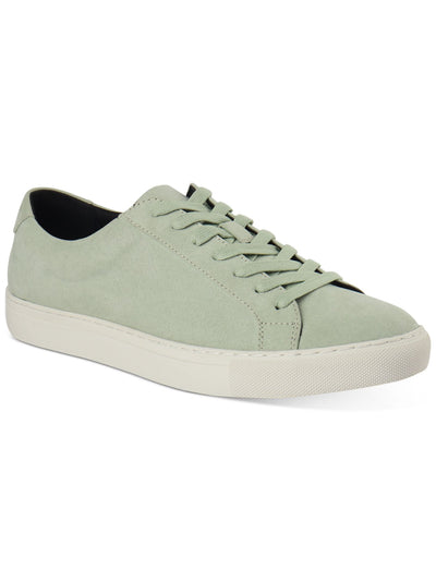 ALFANI Mens Green Padded Grayson Round Toe Lace-Up Sneakers Shoes 13 M
