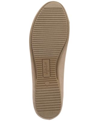 STYLE & COMPANY Womens Beige Padded Lydiaa Round Toe Slip On Ballet Flats M