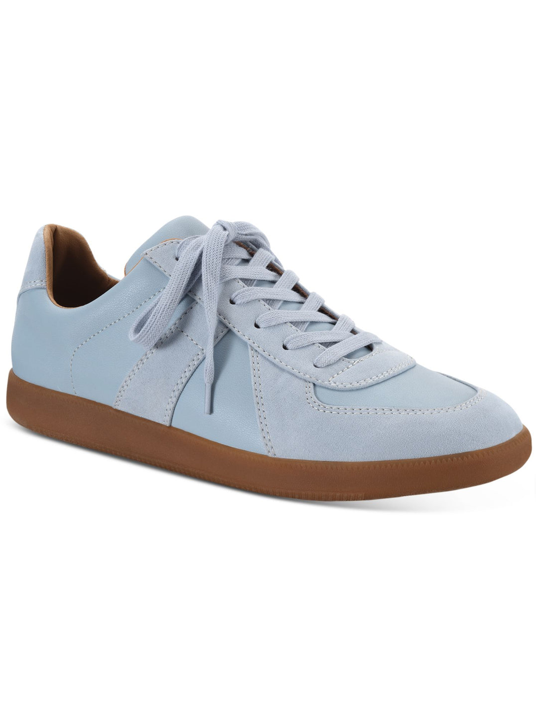 INC Mens Light Blue Padded Harlan Round Toe Platform Lace-Up