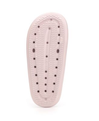 KENNETH COLE Womens Pink Embellished Lightweight Mello Round Toe Platform Slip On Slide Sandals Shoes M