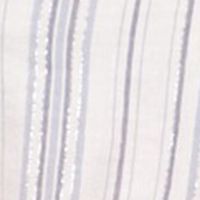 MICHAEL KORS Womens Blue Striped Asymmetrical Neckline High Waist Jumpsuit