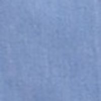 MICHAEL KORS Womens Blue Pocketed Round Hem Unlined Elastic Waist Short Sleeve Collared Short Shirt Dress