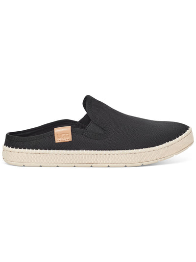 UGG Womens Black Goring Removable Insole Cushioned Delu Round Toe Platform Slip On Mules 8