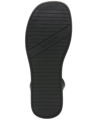 ALFANI Womens Black Adjustable Ankle Strap Strappy Padded Araa Round Toe Buckle Heeled M