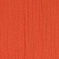 CALVIN KLEIN Womens Orange Textured Drawstring Fold Collar Pocketed Sleeveless V Neck Maxi Party A-Line Dress