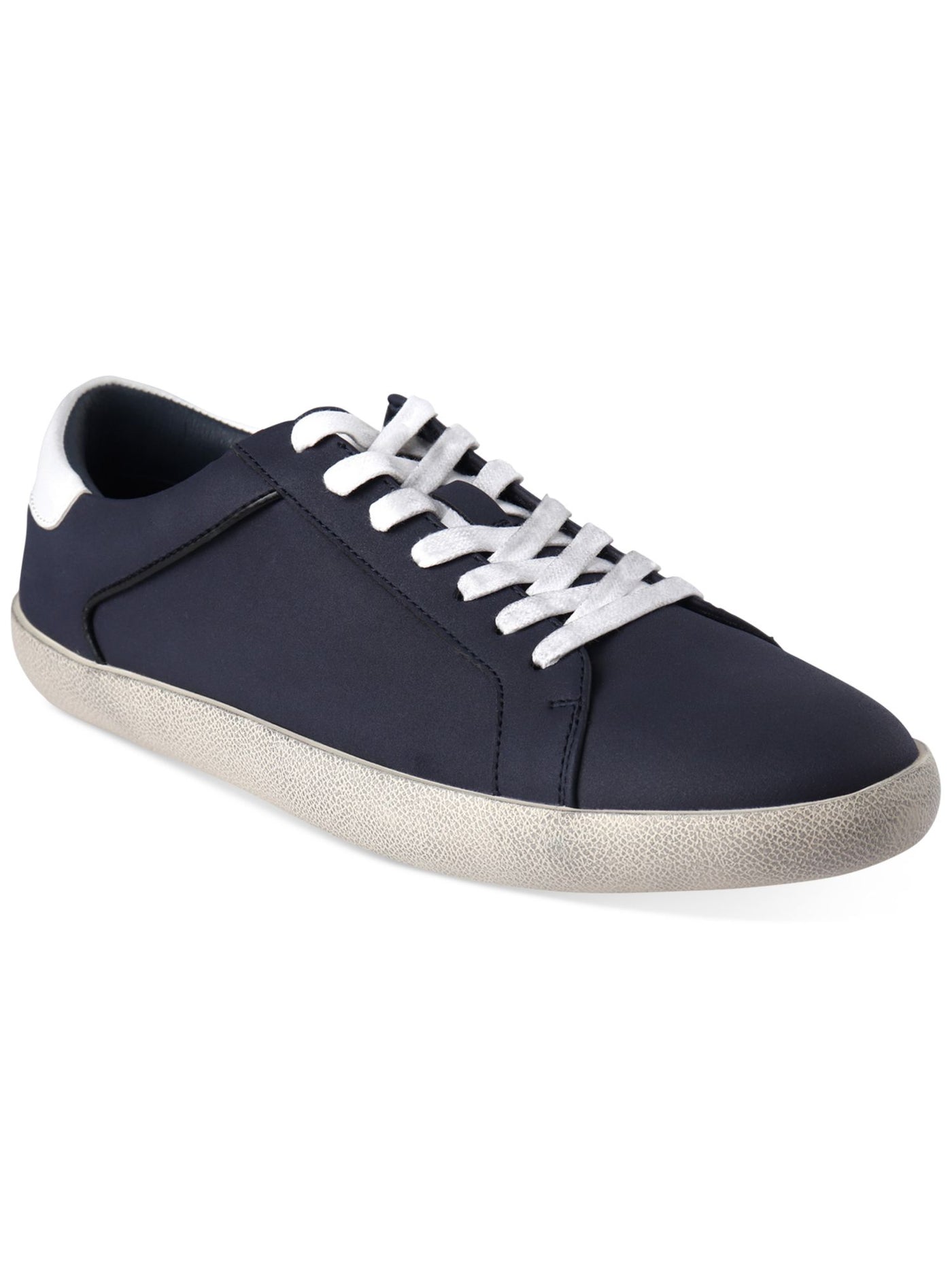 INC Mens Navy Padded Damon Round Toe Lace-Up Sneakers Shoes 8 M