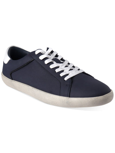 INC Mens Navy Padded Damon Round Toe Lace-Up Sneakers Shoes 11.5 M