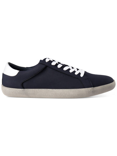 INC Mens Navy Padded Damon Round Toe Lace-Up Sneakers Shoes 10.5 M