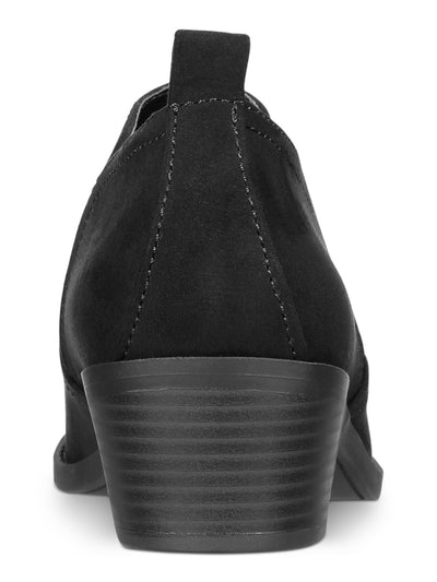 STYLE & COMPANY Womens Black Comfort Goring Raniaa Round Toe Block Heel Slip On Booties 6.5 M