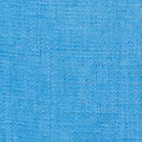 MNG Womens Blue Tie Tea-Length Wrap Skirt