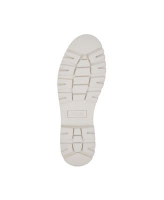 CLIFFS BY WHITE MOUNTAIN Womens Gray Ribbed Cuff Heel Pull-Tab Padded Lug Sole Treaded Connie Round Toe Lace-Up Hiking Boots M