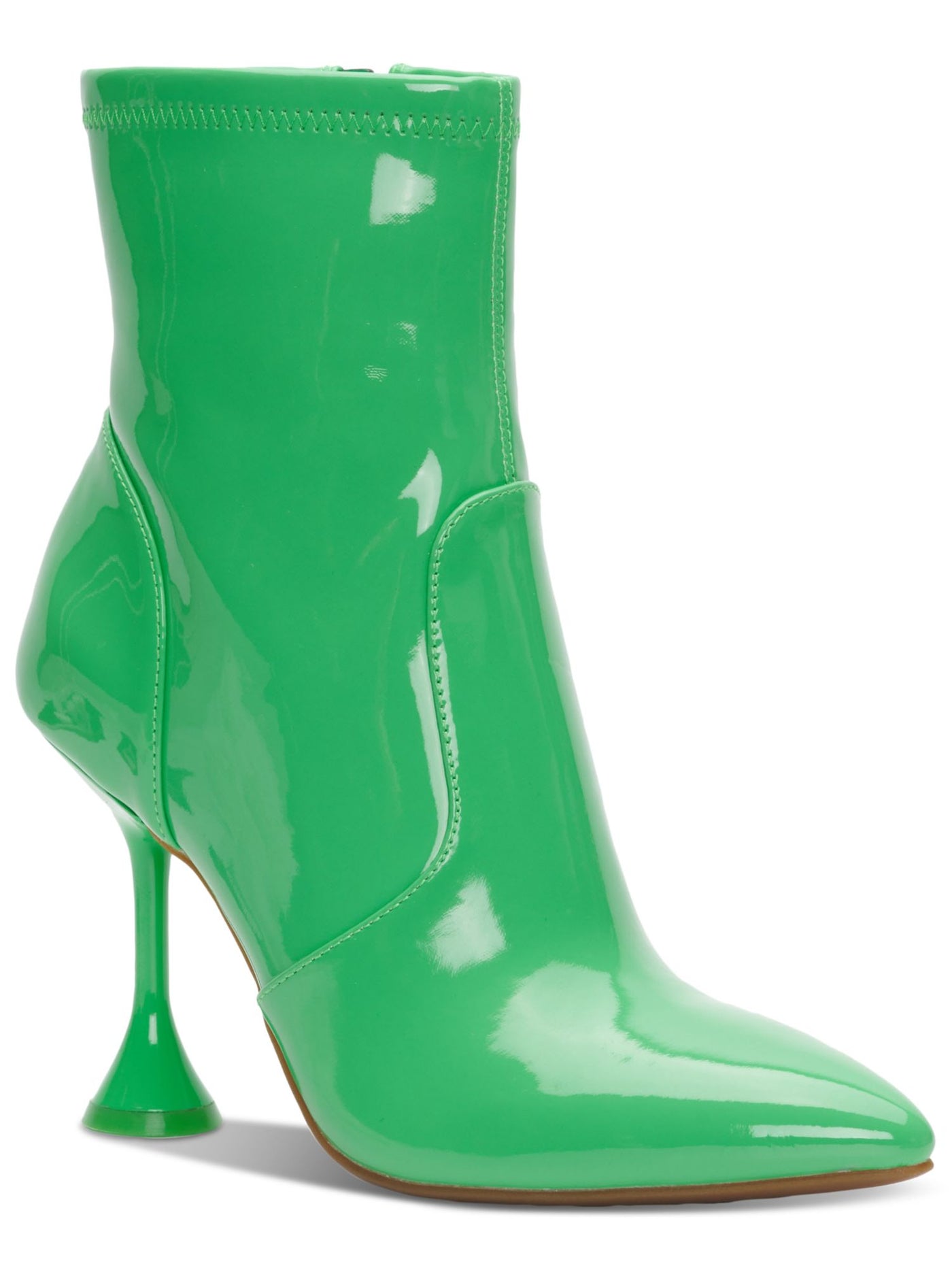 INC Womens Green Comfort Slip Resistant Ibrina Pointed Toe Flare Dress Boots 6.5 M