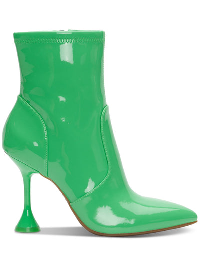 INC Womens Green Comfort Slip Resistant Ibrina Pointed Toe Flare Dress Boots 6.5 M