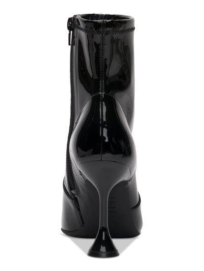 INC Womens Black Comfort Slip Resistant Ibrina Pointed Toe Flare Heeled Boots 7.5 M