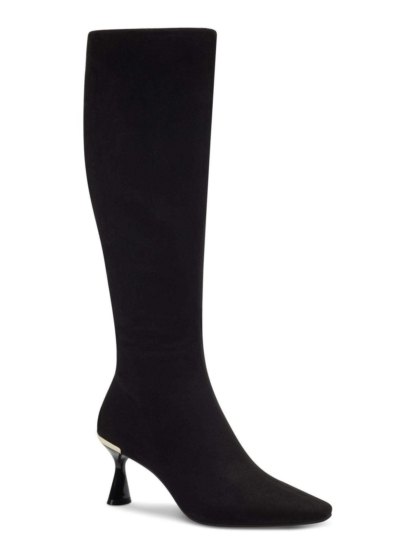 ALFANI Womens Black Comfort Goring Cecee Pointed Toe Kitten Heel Zip-Up Dress Boots 5.5 M