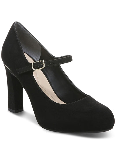 ALFANI Womens Black Mary Jane Comfort Tresta Round Toe Block Heel Buckle Dress Pumps Shoes 8 M