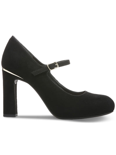 ALFANI Womens Black Mary Jane Comfort Tresta Round Toe Block Heel Buckle Dress Pumps Shoes 11 M