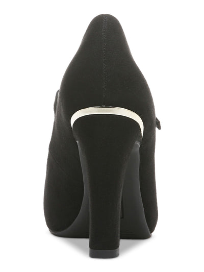 ALFANI Womens Black Mary Jane Comfort Tresta Round Toe Block Heel Buckle Dress Pumps Shoes 8 M