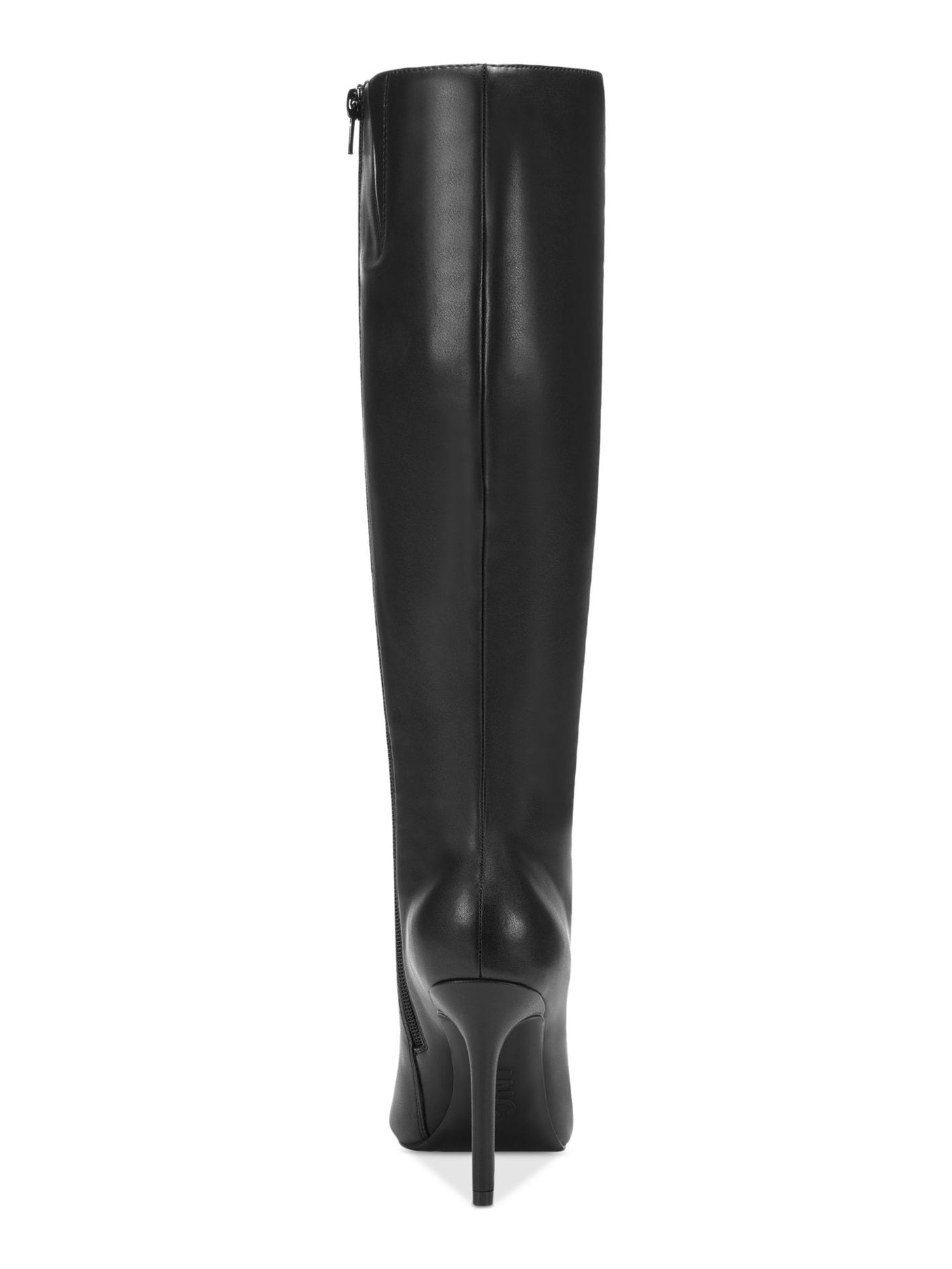 INC Womens Black Cushioned Goring Rajel Pointed Toe Stiletto Zip-Up Dress Boots 12 M