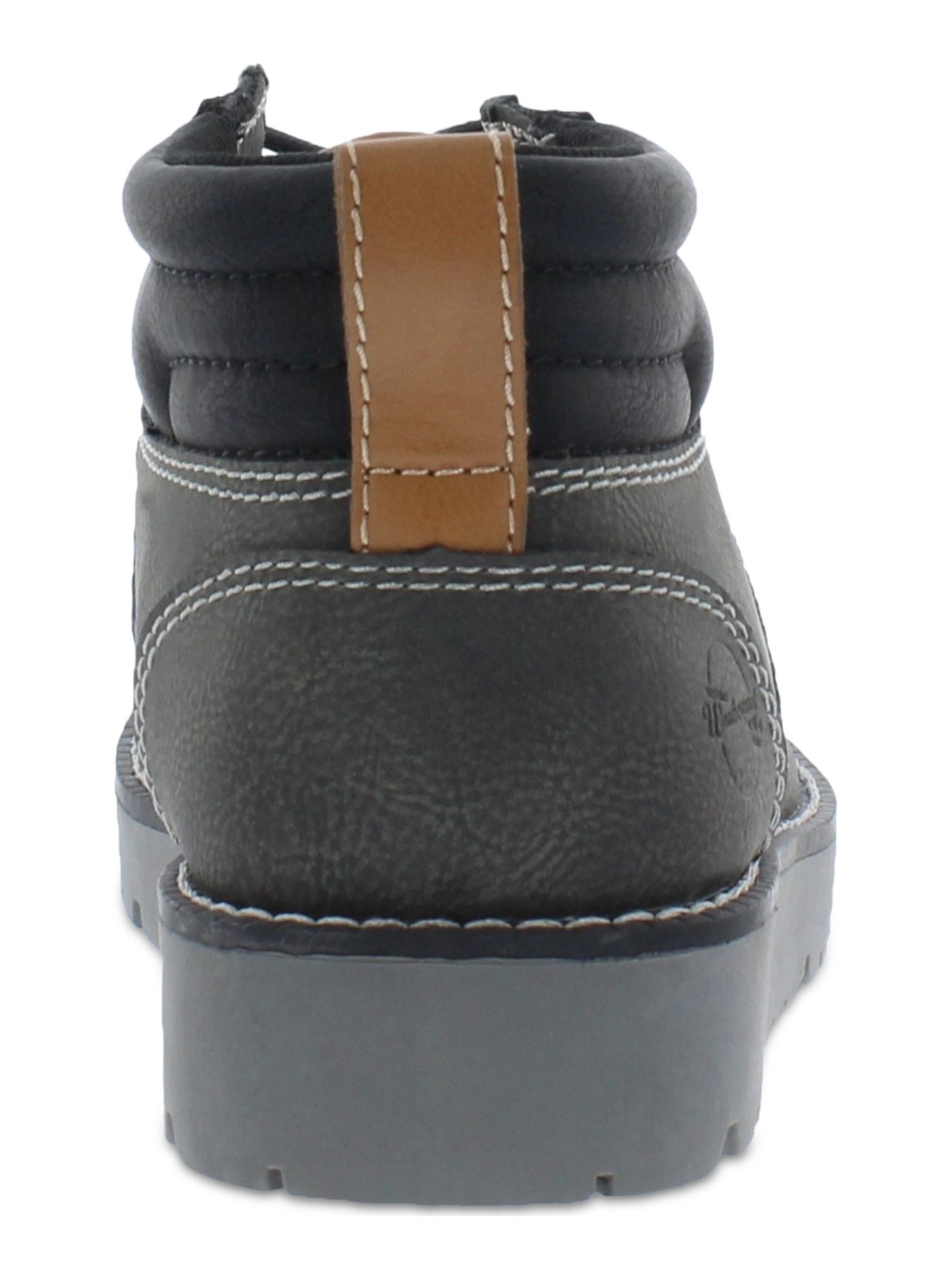 WEATHERPROOF VINTAGE Mens Gray Pull Tab Chester Toe Platform Chukka Boots 8 M Austin Cap Toe Chukka Boot | Vance Footwear main image 3