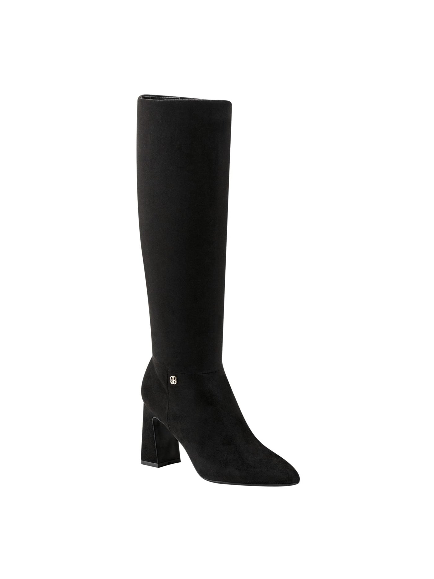 BANDOLINO Womens Black Goring Padded Kyla Pointed Toe Sculpted Heel Zip-Up Dress Boots 11 M