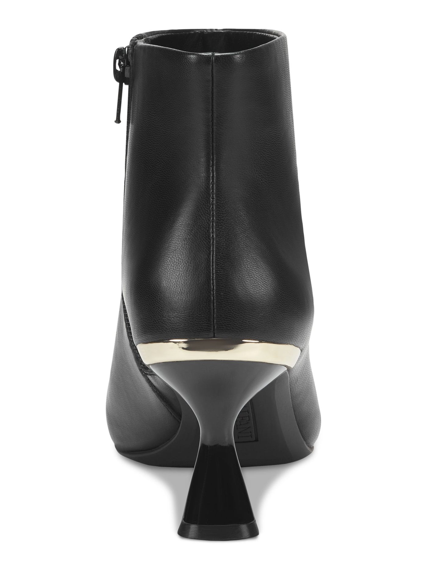 ALFANI Womens Black Cushioned Celleste Pointed Toe Kitten Heel Zip-Up Dress Boots 9 M