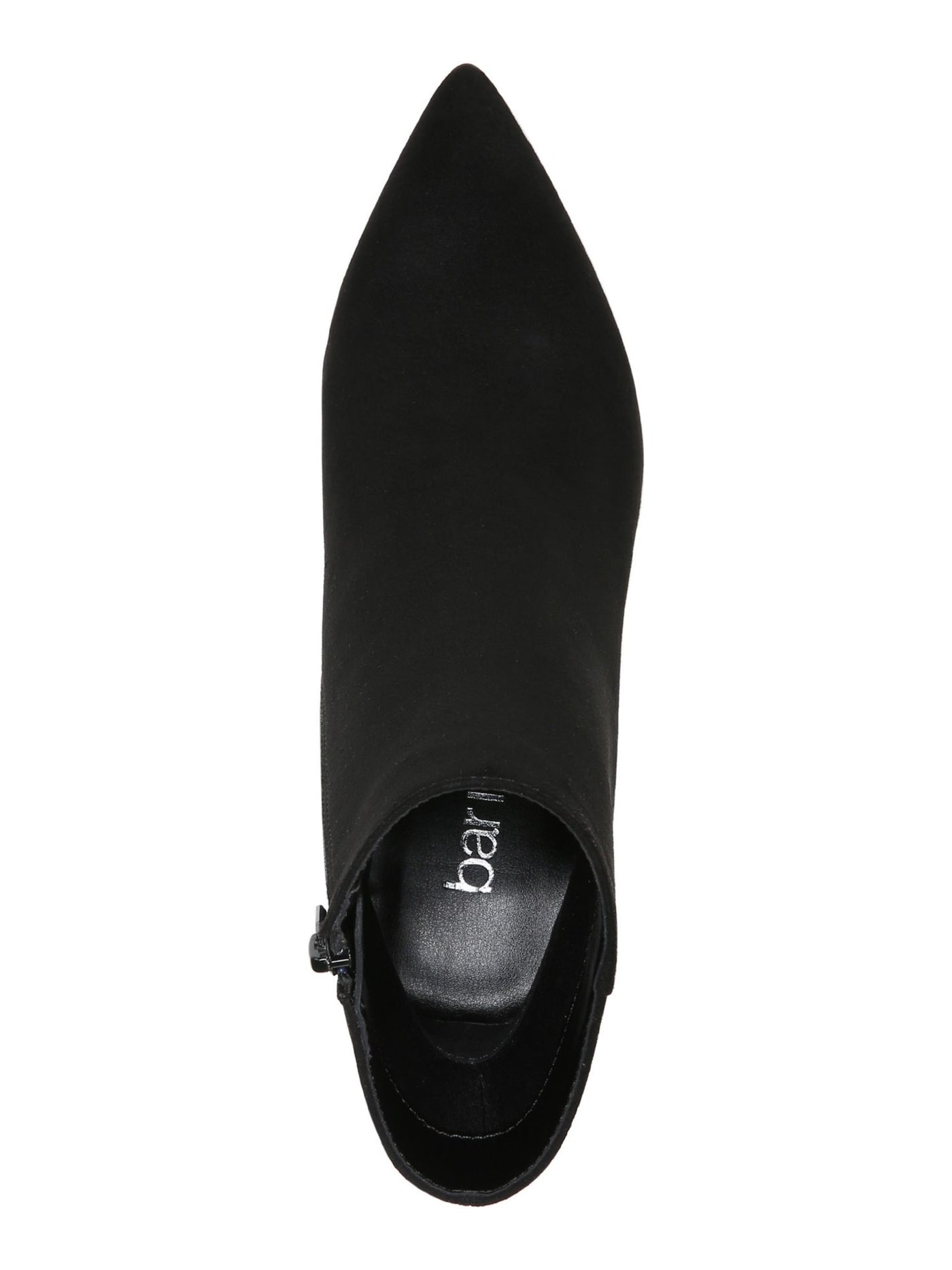 BAR III Womens Black Comfort Asya Pointed Toe Sculpted Heel Zip-Up Heeled Boots 10 M