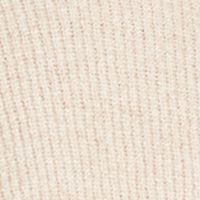 STEVE MADDEN Womens Beige Long Sleeve Round Neck Crop Top Sweater