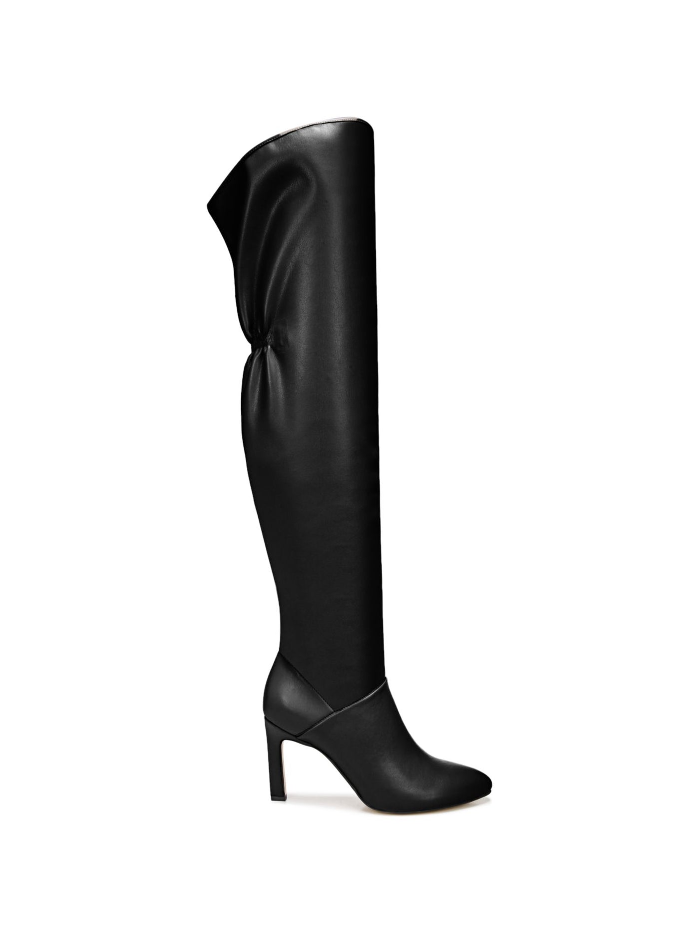 SARTO Womens Black Padded Callie 2 Pointed Toe Stiletto Zip-Up Heeled Boots 7 M