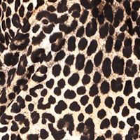 MICHAEL MICHAEL KORS Womens Beige Animal Print Long Sleeve Asymmetrical Neckline Top