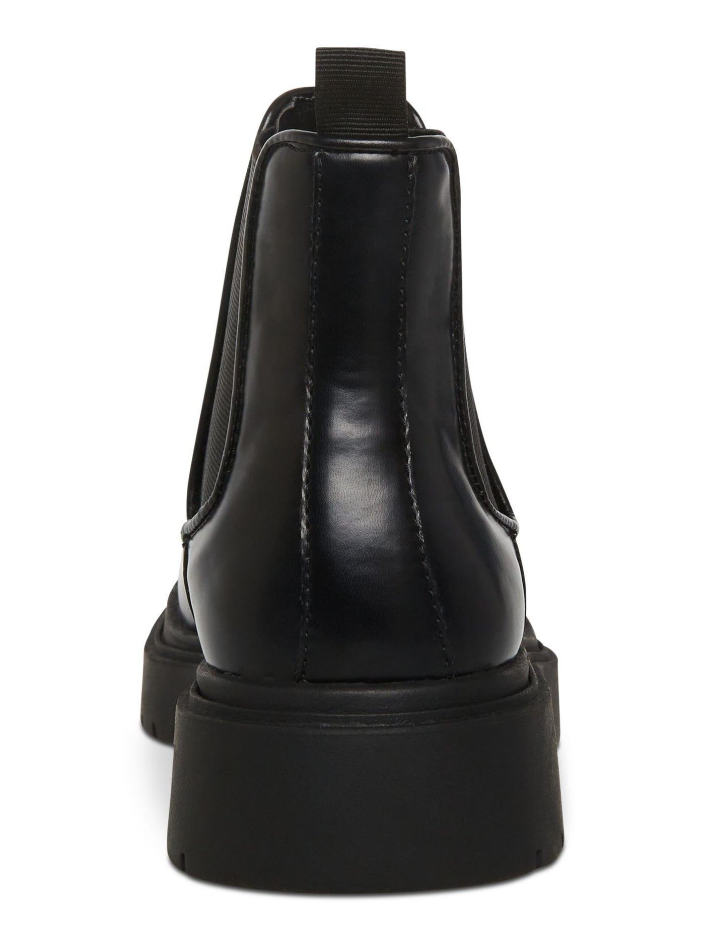 MADDEN Mens Black Goring Comfort Aillem Round Toe Wedge Boots Shoes 11