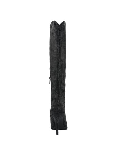GUESS Womens Black Padded Dayton Pointy Toe Stiletto Dress Boots 9.5 M