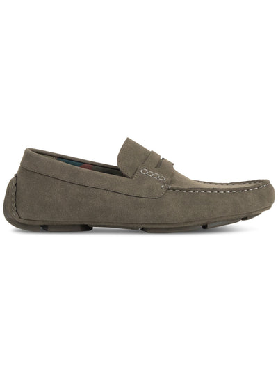 REACTION KENNETH COLE Womens Green Penny Keeper Cushioned Dawson Round Toe Slip On Loafers Shoes 11 M
