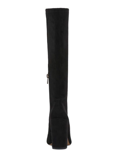 JESSICA SIMPSON Womens Black Padded Benni Round Toe Block Heel Zip-Up Dress Boots 9.5 M