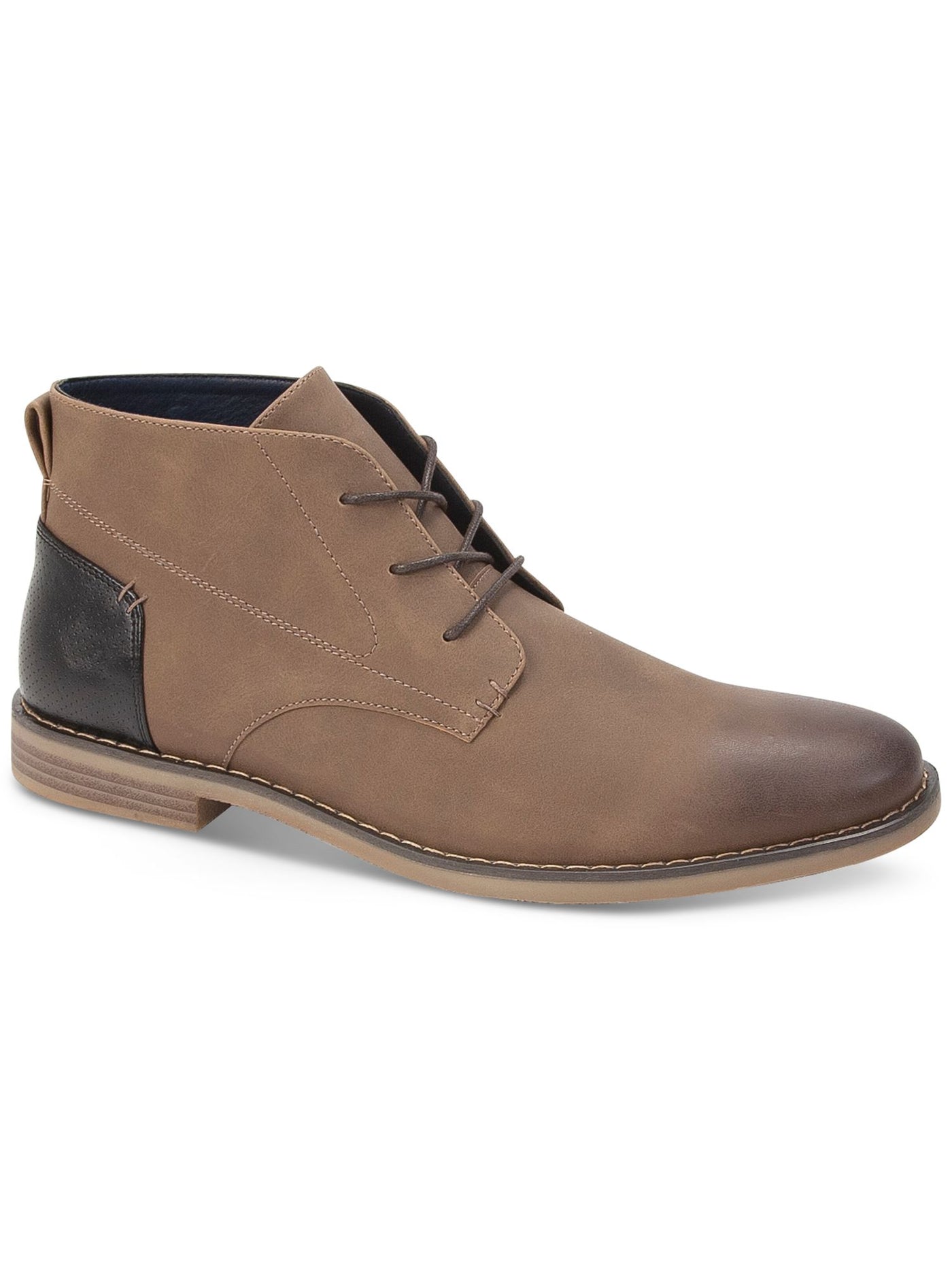DEER STAGS Mens Brown Cushioned Mark Round Toe Lace-Up Dress Chukka Boots 12 M Deer Stags Bangor Men main image 3