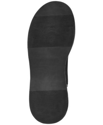 WILD PAIR Womens Black 2" Platform Padded Earlee Round Toe Wedge Zip-Up Heeled Boots M