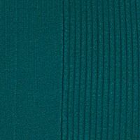 DKNY Womens Green Ribbed Unlined Tie Belt Pullover Long Sleeve V Neck Knee Length Sweater Dress
